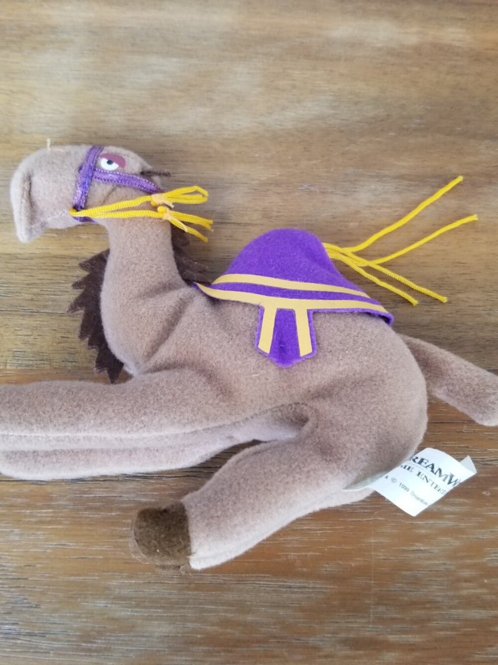 Vintage 1999 Dreamworks Prince of Egypt Habibi Camel Plush Toy Small